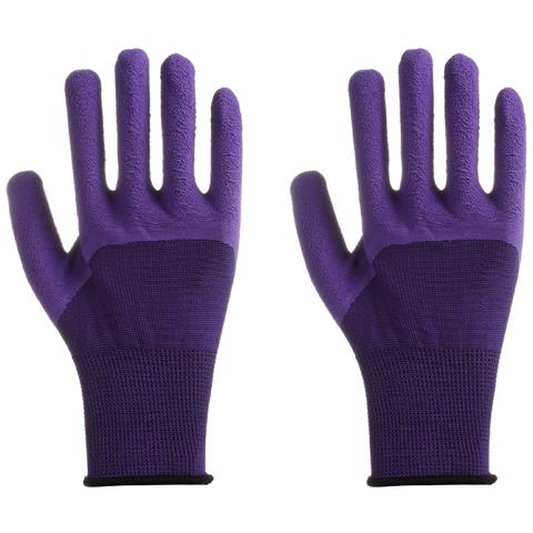 Guanti Da Giardinaggio Guanti Protettivi Da Lavoro Per Esterni Purple - Foto 1