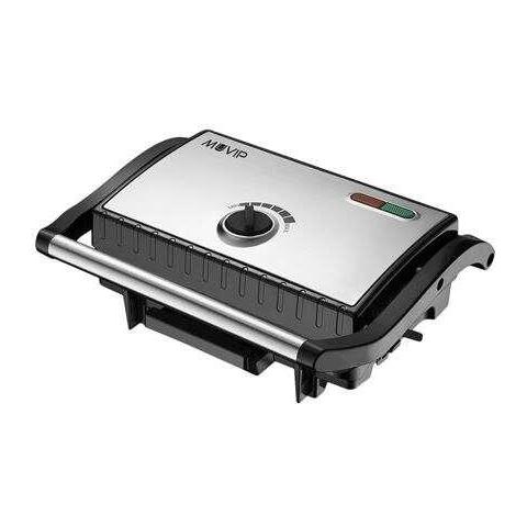 Sandwich Maker con Grill Potenza 1500 W Colore Inox Nero - Foto 1