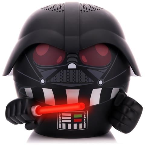 Mini Altoparlante Darth Vader Con Ojos Rojos Y Sable Láser 5 Cm - Foto 1