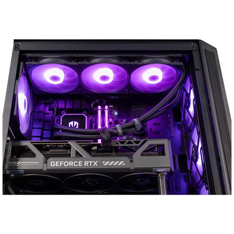 5901443411956 PC AMD Ryzen™ 7 9800X3D 32 GB DDR5-SDRAM 2 TB SSD NVIDIA GeForce RTX 5080 Windows 11 Home Midi Tower Nero - Foto 2