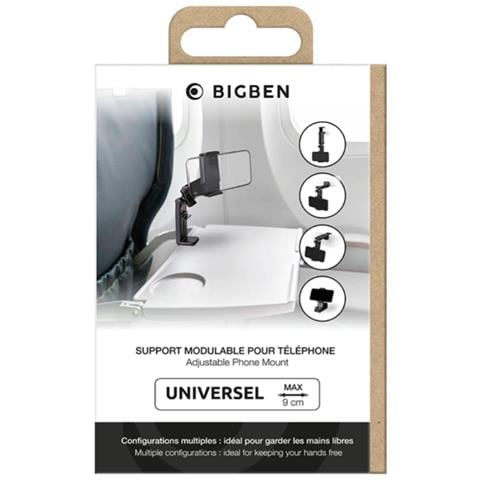 Supporto Da Viaggio Multifunzione Girevole A 360°, Nero - Foto 3