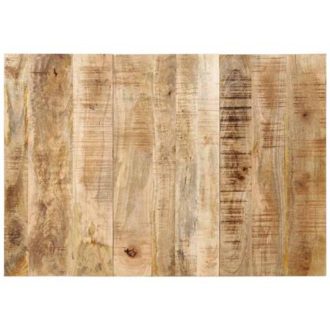 Testiera 120 Cm In Legno Massello Di Mango Grezzo - Foto 1