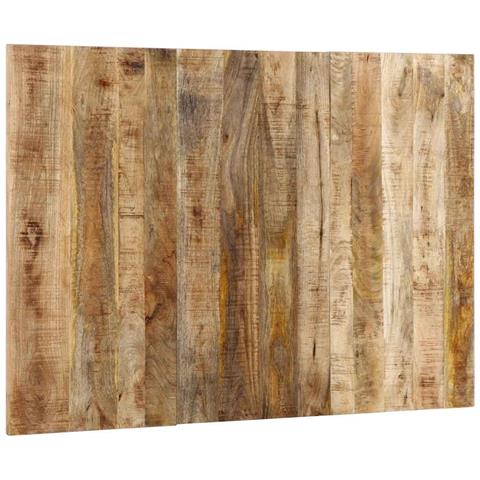 Testiera 120 Cm In Legno Massello Di Mango Grezzo - Foto 2