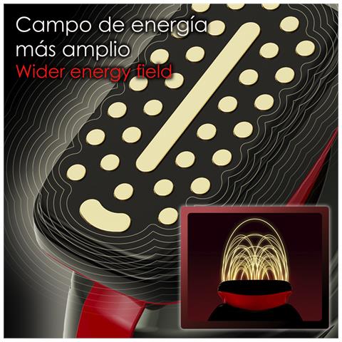 Dam Strumento Per La Bellezza Del Viso. La Microelettricità Ems + Impulso + Calore, Combinata Con L'introduzione Dell'essenza, Accelera L'assorbimento Dei Nutrienti Da Parte Della Pelle. 10x5x9,3 Cm. Colore Nero - Foto 2