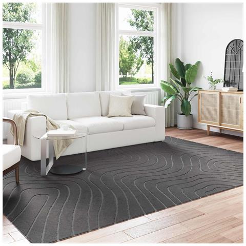 Tappeti per area HUARTE Antracite 340 x 240 cm Poliestere - Foto 2