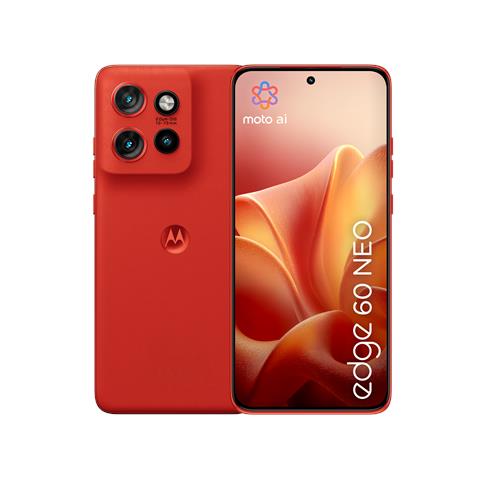 Edge 60 Neo 5G 256GB 12GB Ram Display 6.36" pOLED Main Camera 50MP (f / 1,8) OIS DualSim (nano SIM+ eSIM) USB Type-C Android 15 Dimensity 7400 5200mAh Pantone Poinciana - Foto 1