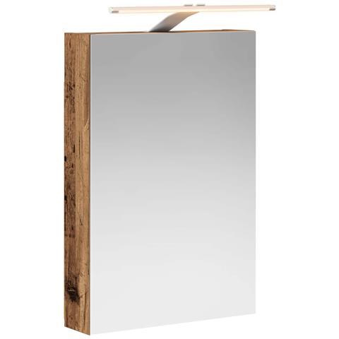Mobiletto per specchio da bagno con lo scaffale Legno vecchio - Foto 1