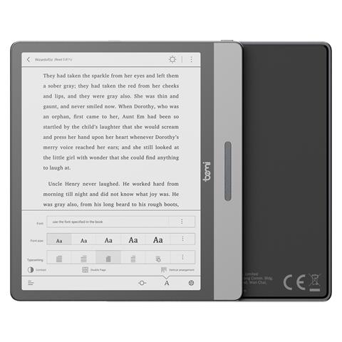 Lettore Cognita Tab 7 Pro / 7'' Carta 1680x1264, 300 Ppi, 3gb / 32gb, Touch Antiriflesso, Smartled, Wifi5, Bt, Android 11 Grigio - Foto 2