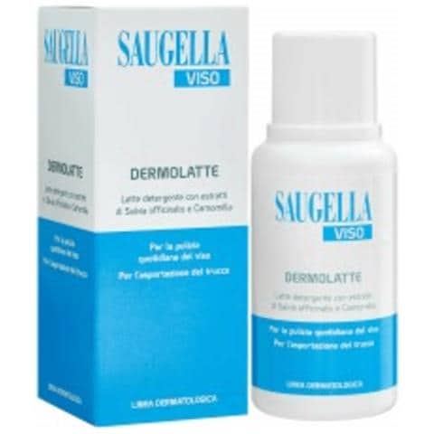 Saugella Dermolatte Viso Detergente 200 ml - Foto 1