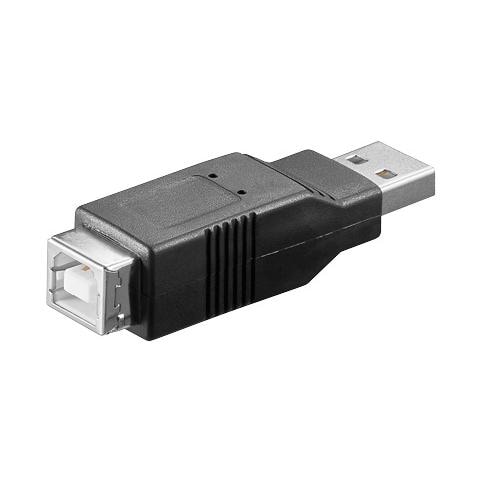 Adattatore da USB 2.0 A Maschio - B Femmina - Foto 1