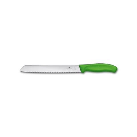 Coltello da pane con manico Fibrox verde - Foto 1