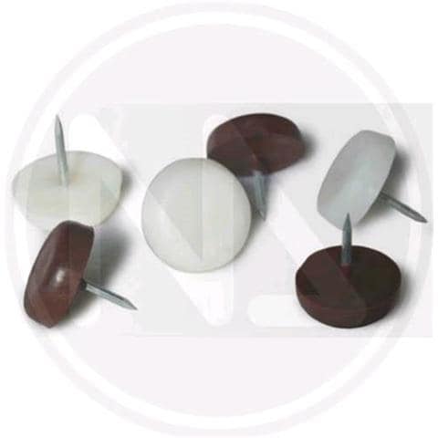 Protezione in PVC con CHIODO Ø15 mm Marrone Conf. 25 da 8 pz - Foto 1