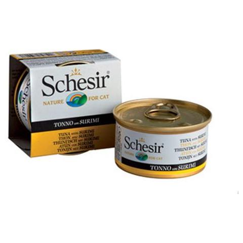 Cibo per gatti Cat in Gelatina con Tonnetto e Surimi al Granchio 85 gr - Foto 2