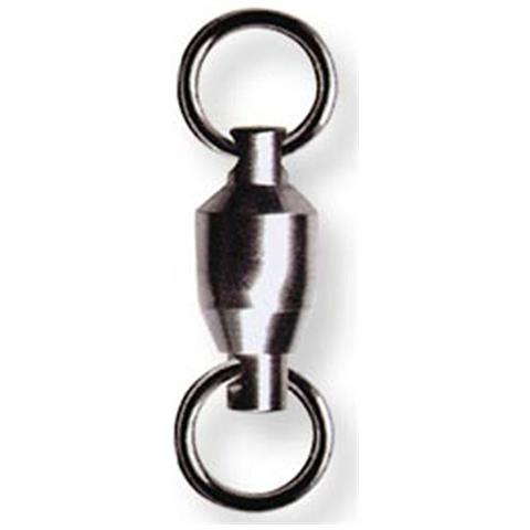 Ball Bering Swivels With Solid Ring Nickel Mis. 7 - Foto 1