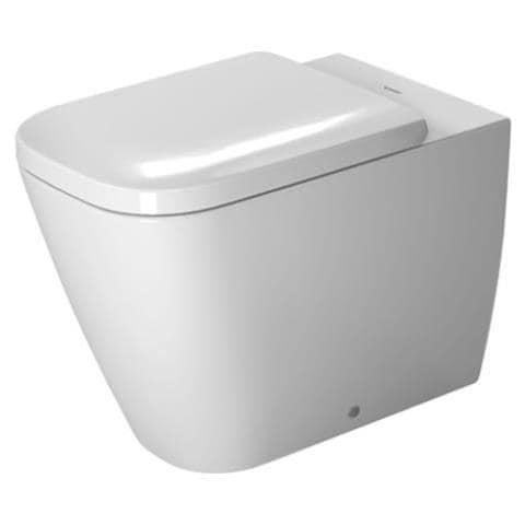 Happy D2 215909 bianco Duravit vaso a pavimento filo parete