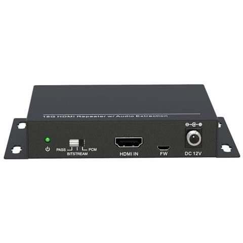 HDMI repeater w /audio out - Foto 1