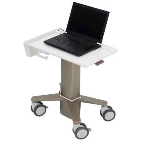 CareFit Slim - Carrello - per portatile - Alluminio - bianco, - Foto 3