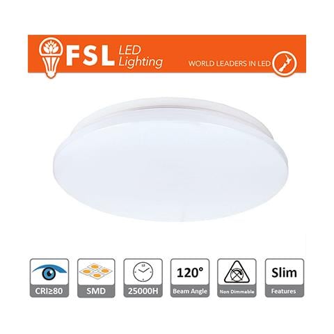 Plafoniera Led 18w 3000k 120 33x5,5cm Cri80 - Foto 1
