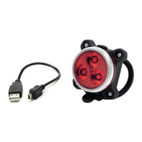 Fanale Posteriore B-race Bright Led Ricaricabile Usb Per Biciclette - Foto 1