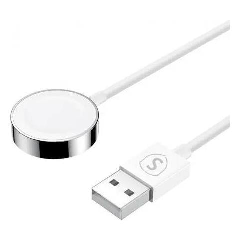 Caricatore Magnetico Per Apple Watch, 2,5 W, 1,2 M Bianco - Foto 1