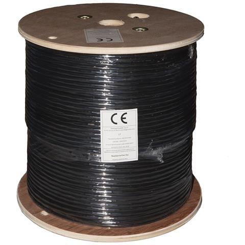 Cavo Solido Utp Per Reti Categoria 6 Awg24 In Rame Per Esterno Guaina Pe Matassa 305 Mt - Foto 1