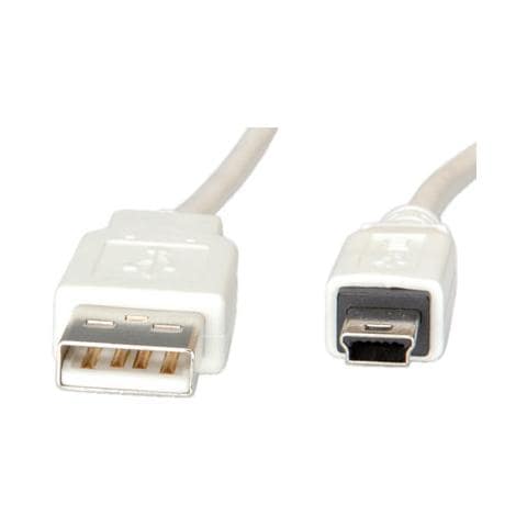 USB 2.0 A - 5-Pin Mini, 3.0m, USB A, USB A, Maschio / maschio - Foto 1