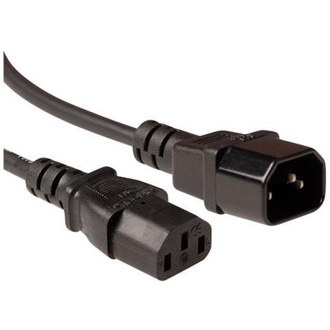 AK5216 3m Accoppiatore C14 Accoppiatore C13 Nero cavo di alimentazione - Foto 1