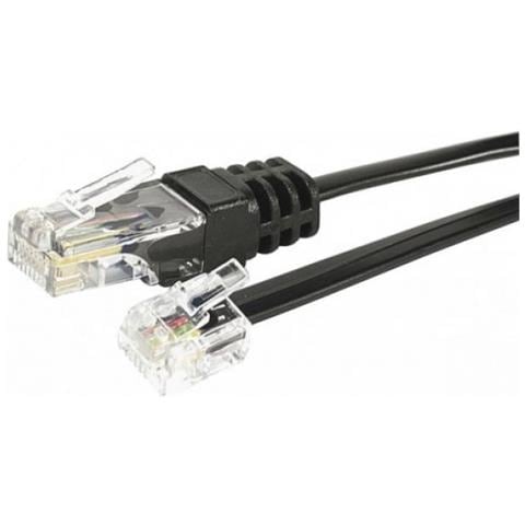 Cuc Exertis Connect 284998 Cavo Telefonico 1 M Nero - Foto 1
