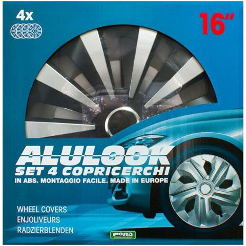 Set 4 Copricerchi 16'' Alulook Fox Mix - Foto 1