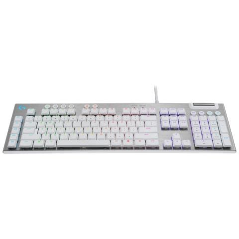 G815 - Tactile - White tastiera Gaming USB AZERTY Francese Alluminio, Bianco - Foto 2