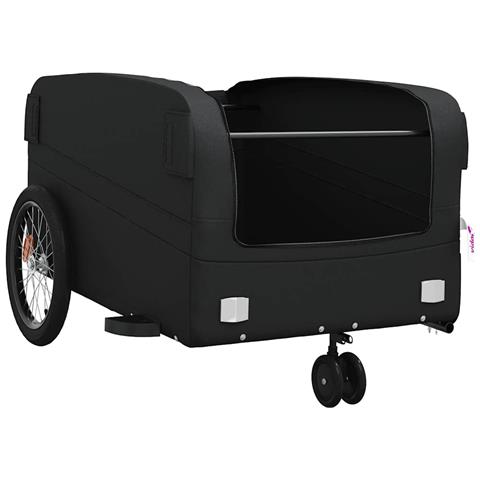 Rimorchio Da Bici Nero 45 Kg In Ferro - Foto 10