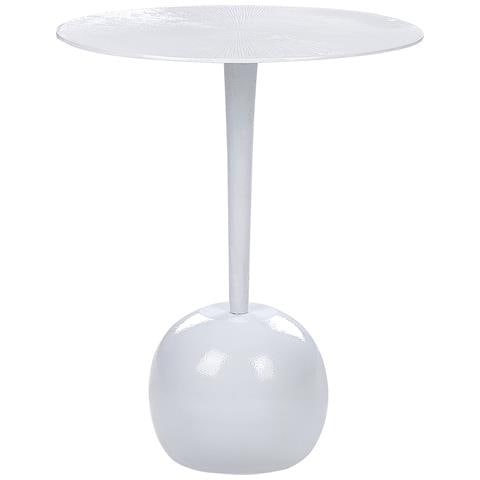 Tavolino Metallo Bianco Eucla - Foto 2