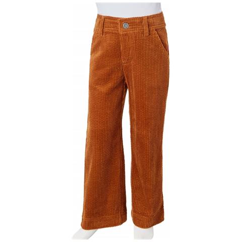 Pantaloni Per Bambini In Velluto A Coste Cognac 140 - Foto 8