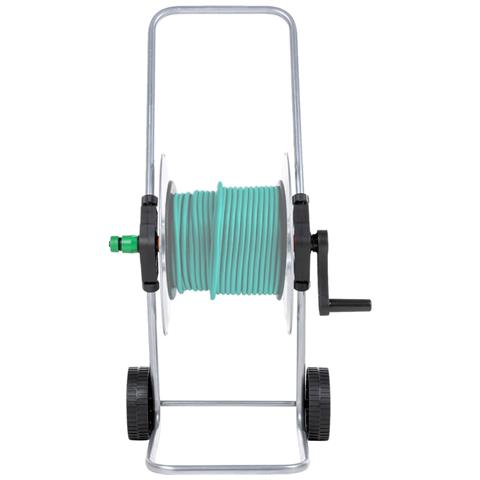 Carrello Avvolgitubo Per Tubo Flessibile 50 M 1/2"" O 35 M 3/4"" - Foto 2