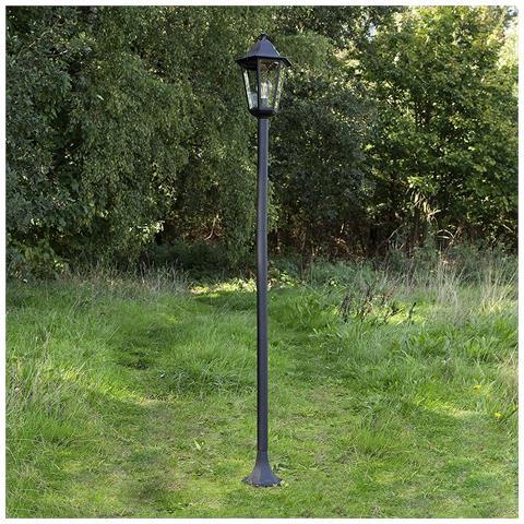 Lampione Arkadia 1 Luce Su Palo 18xh187cm In Lega Di Alluminio - Foto 2