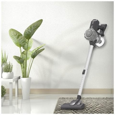 DOH141 scopa elettrica Aspirapolvere a bastone Batteria Secco HEPA Senza sacchetto 0,55 L 150 W Grigio 2,2 Ah - Foto 2