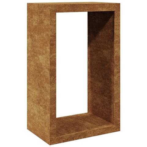 Rastrelliera Per Legna 60x40x100 Cm In Acciaio Corten - Foto 11