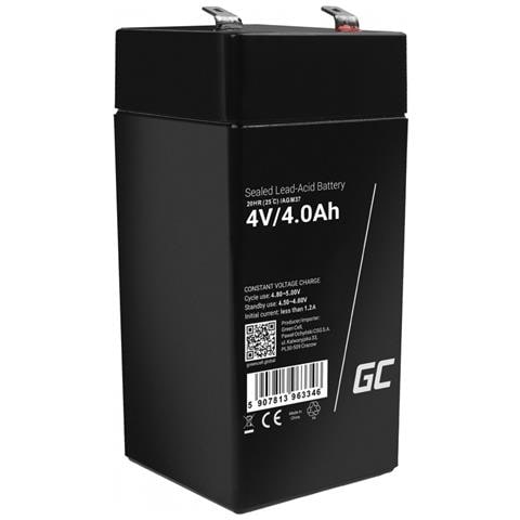AGM37 batteria ricaricabile industriale Acido piombo (VRLA) 4000 mAh 4 V - Foto 1