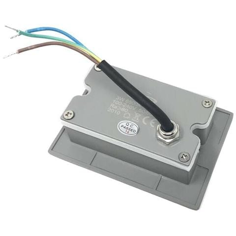 Faretto 3 W Led Luce Bianca Segnapasso Da Giardino Muro Scale Es49gf - Foto 3