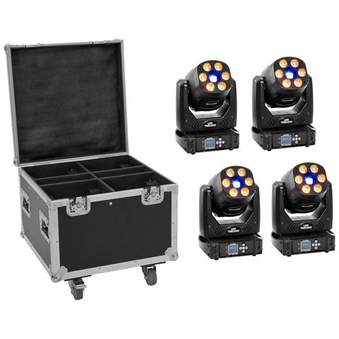 Set 4x Led Tmh-h90 + Case Mit Rollen (20000929) - Foto 1