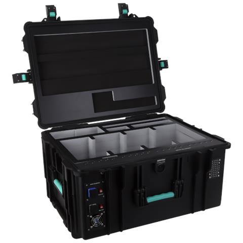 10-744119 Caricabatterie Per Dispositivi Mobili Tablet Nero, Turchese Ac Ricarica Rapida Interno, Esterno - Foto 2