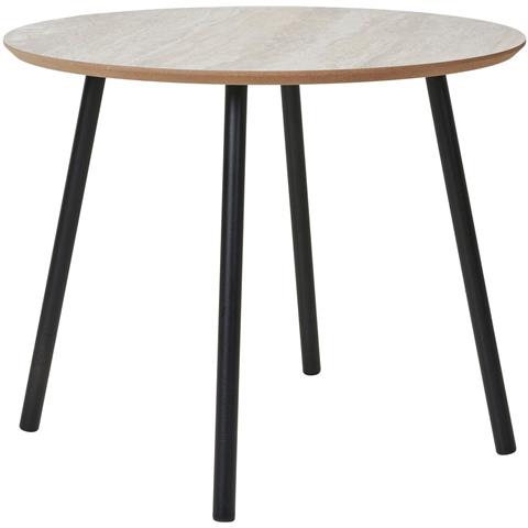 Tavolino Aalst - Beige - Mdf - 55x55x45 Cm - Foto 1