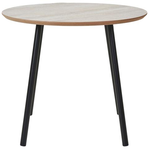 Tavolino Aalst - Beige - Mdf - 55x55x45 Cm - Foto 2