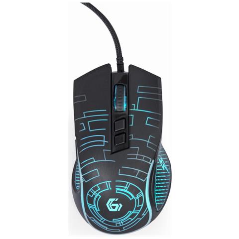 MUSG-RGB-01 mouse Gaming Mano destra USB tipo A 3600 DPI - Foto 2