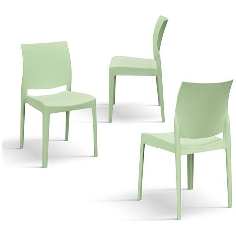 Elliot - Sedia Di Design Moderno Polipropilene - Foto 2