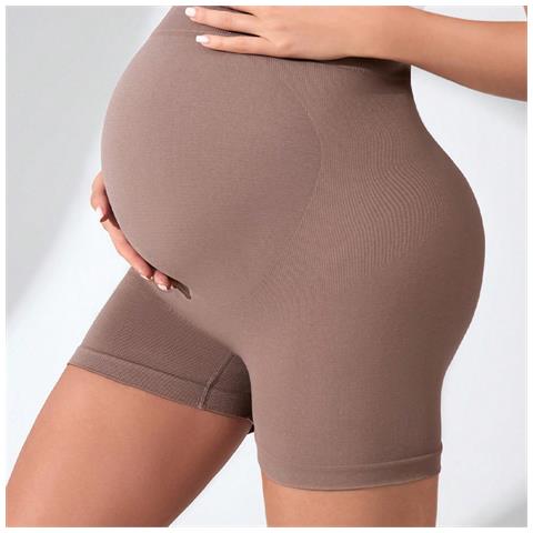 Leggings Capri Premaman, Confezione Da 2 Pantaloni Yoga Sportivi Sopra Il Pancione  S - Foto 1