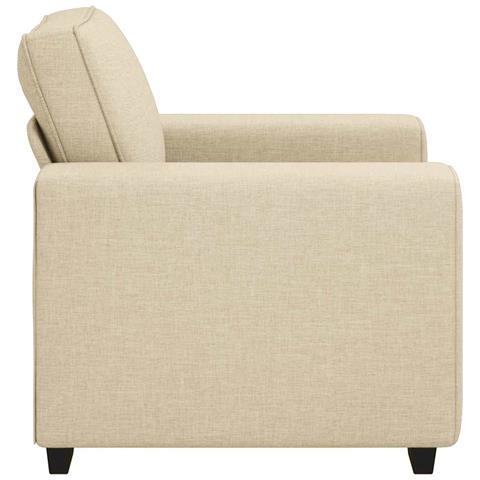 Poltrona Crema 60 cm in Tessuto - Foto 9