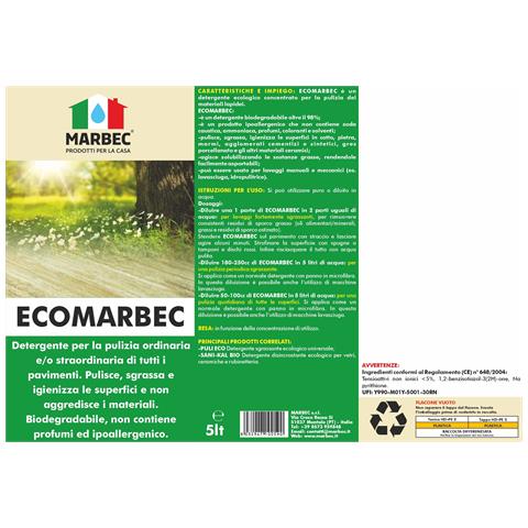 Ecomarbec 5lt - Detergente Per Pavimenti - Foto 2
