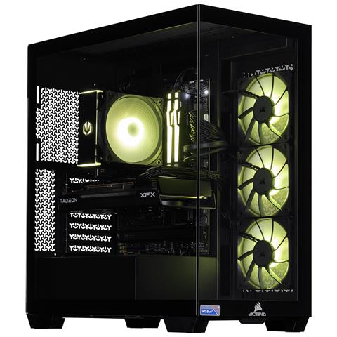 5901443413745 PC AMD Ryzen™ 7 8700F 32 GB DDR5-SDRAM 2 TB SSD NVIDIA GeForce RTX 5070 Ti Midi Tower Nero - Foto 1