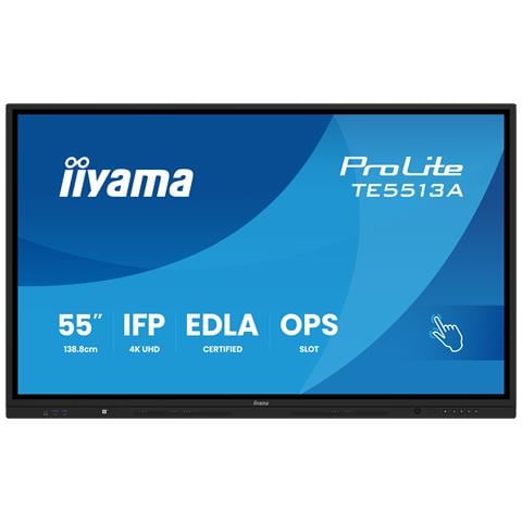 Lavagna Interattiva 54.6" IPS Touch TE5513A-B1AG 3840 x 2160 4K Ultra HD - Foto 1